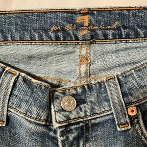 7 for all man kind jeans size 28